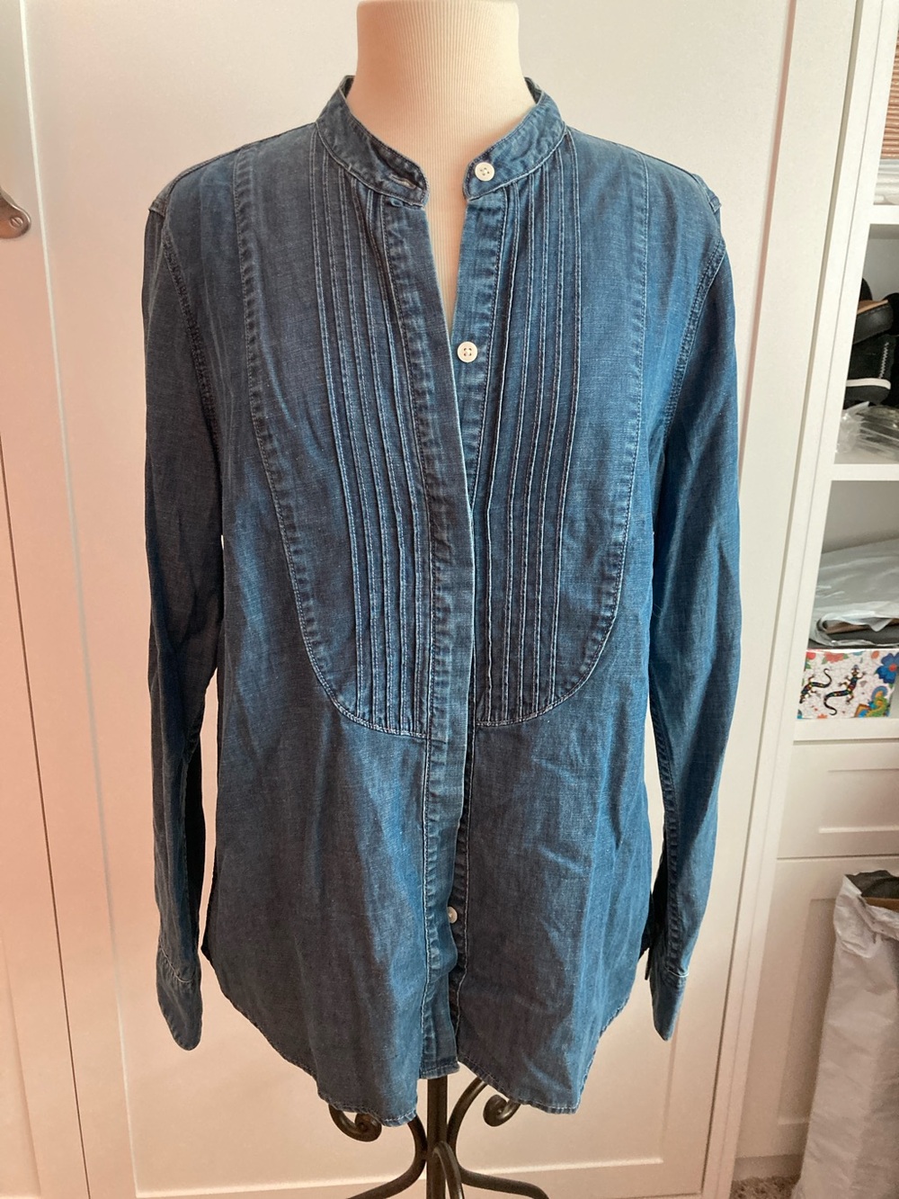Lucky Brand denim button down shirt